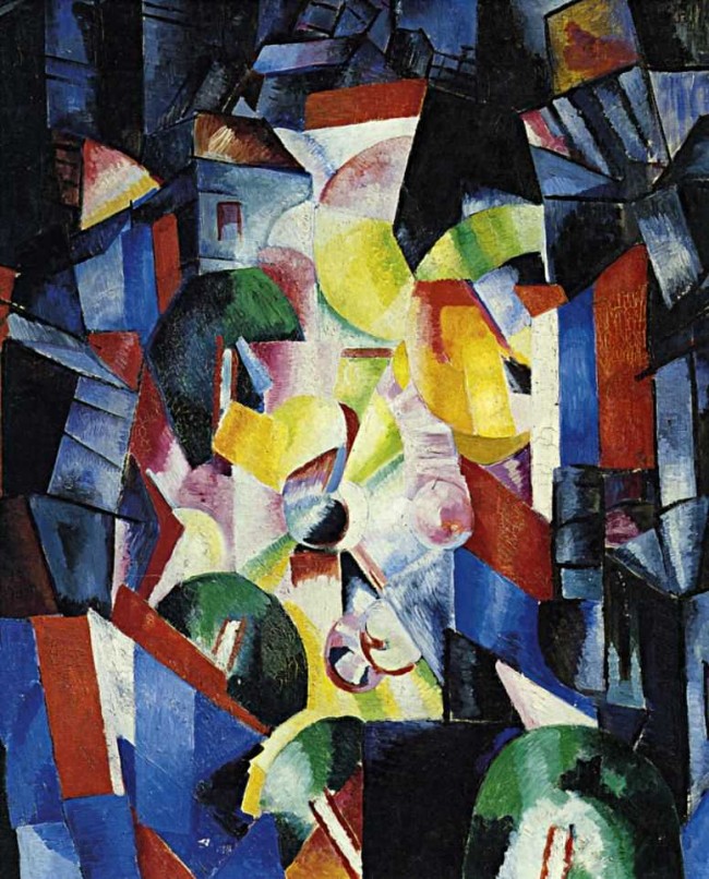 Сочинение по картине: Экстер - "Город ночью"